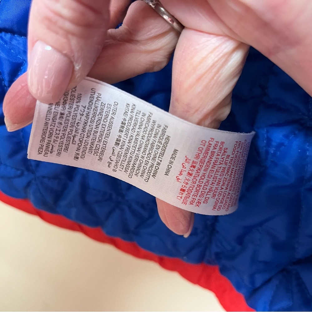 Boden Bright Red Kids' Jacket - Picture 5 of 5